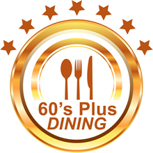 60's Plus Logo Round